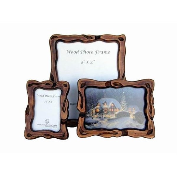 Sunshine Trading Sunshine Trading ST-23-7 Handmade Wood Photo Frame - 5 x 7 Inch ST-23-7